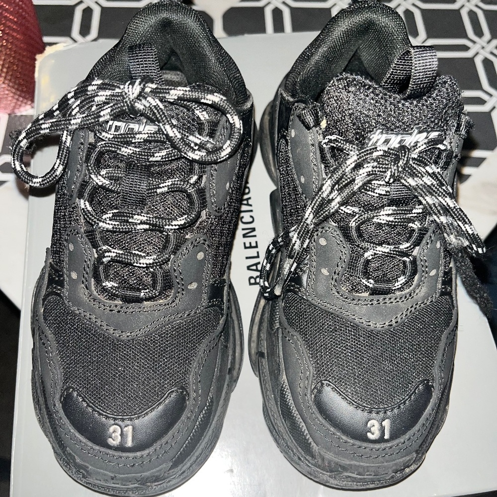 Boys Balenciaga Triple S Sneakers